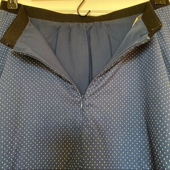 Anthropologie Corey Lynn Calter Blue Embroidered Skirt - Picture 5 of 8